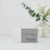 Trendy Wall Brick Grey Professional Visitekaartje (Staand voorkant)
