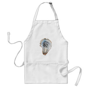 Trendy Watercolor Nautilus Oester Standaard Schort