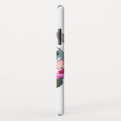 Trendy Waterverf Floral  Fancy Monogram Case-Mate iPhone Case (Achterkant/rechts)