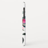 Trendy Waterverf Floral  Fancy Monogram Case-Mate iPhone Case (Achterkant/links)