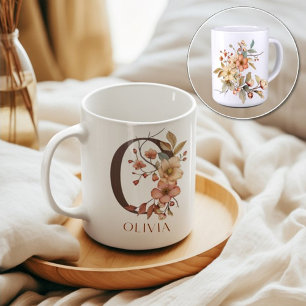 Trendy Waterverf herfsttuinbrief O Koffiemok
