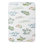 Trendy Waterverf laat elementen achter Badmat (Voorkant Verticaal)