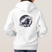 Trendy Waterverf Taurus Zodiac Sweatshirt (Achterkant)