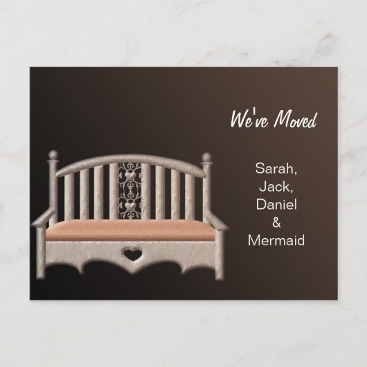 trendy we hebben briefkaart verplaatst (Voorkant)