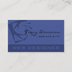 Trendy Web Designer "Quartz" sjabloon   Perikel Visitekaartje