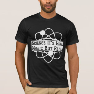 trendy wetenschap het is als magie maar echt  t-shirt
