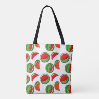 Trendy Whimsical Watermeloen patroon Draagtas