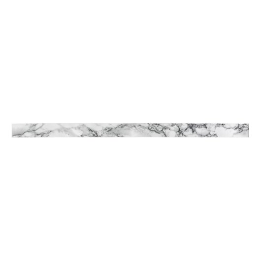 Trendy White Marble Stone Lint (Voorkant)