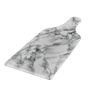 Trendy White marble Stone Snijplank