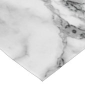 Trendy White Marble Stone Tafelkleed (Gekanteld)