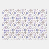 Trendy  Wildflower bloementuin Inpakpapier Vel (Voorkant)