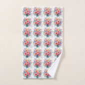 Trendy Wildflowers Beautiful Luxury Collection (Serviette à main)