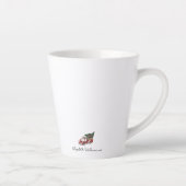 Trendy Winter Favorieten | Waterverf illustraties Latte Mok (Rechts)