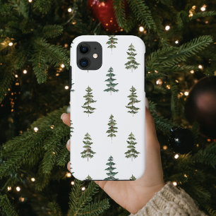 Trendy Winter   Kerstboompatroon iPhone 11 Hoesje
