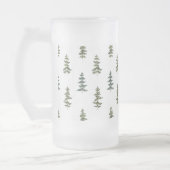 Trendy Winter | Kerstboompatroon Matglas Bierpul (Links)