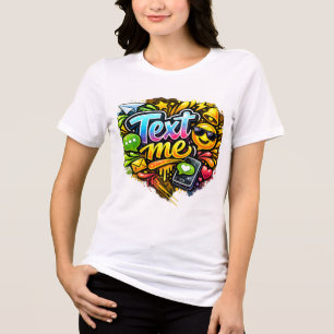 Trendy Witte Dames T-shirt