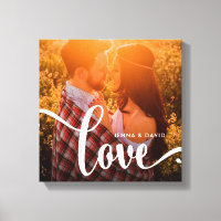 Trendy witte overlay | Liefde met foto