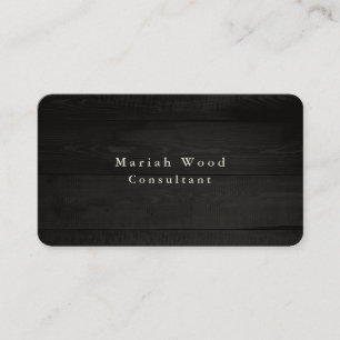 Trendy Wood Professional Gray White Modern Visitekaartje