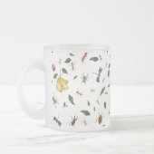 Trendy Woodlands Wildflowers & Bugs Matglas Koffiemok (Links)