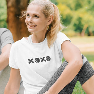 Trendy XOXO Pickleball knuffels & kussen T-shirt