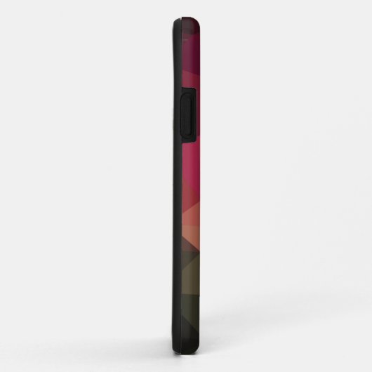 Trendy youthful bold ombre, aangepaste naam Case-Mate iPhone case (Achterkant/rechts)