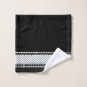 Trendy Z Zwart Bad Handdoek (Wasdoekje)