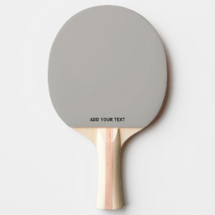 Trendy Zachte Grijs-Beige - Aangepaste Ping Pong P Tafeltennisbatje