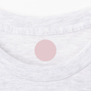 Trendy Zachte Pastelroze - Label