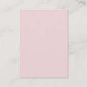 Trendy Zachte Pastelroze - Notitiekaart Notitiekaartje (Voorkant)