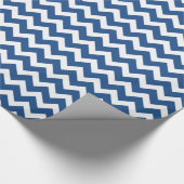Trendy Zigzag Pattern Wrapping Paper Cadeaupapier (Hoek)