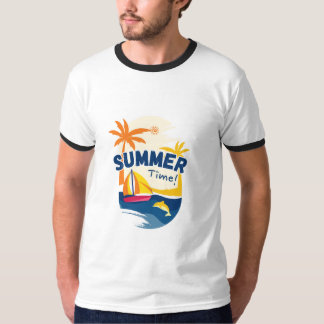 Trendy zomerse T-shirt voor mannen