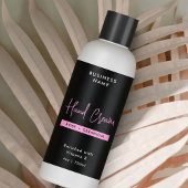 Trendy Zwart & Roze 4 OZ Cosmo Fles Wrap Label