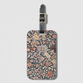 Trent-patroon van William Morris Bagagelabel (Voorkant (verticaal))