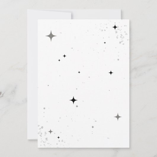 Trente 30e anniversaire Invitation avec Parties sc (Dos)