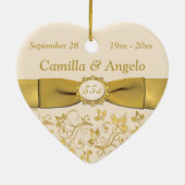 trente-cinquième Ornement de Noël d'anniversaire (Dos)