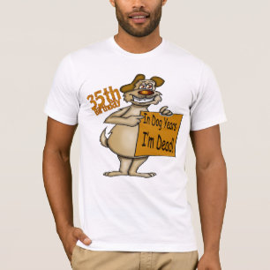 trente-cinquième T-shirt de cadeaux d'anniversair
