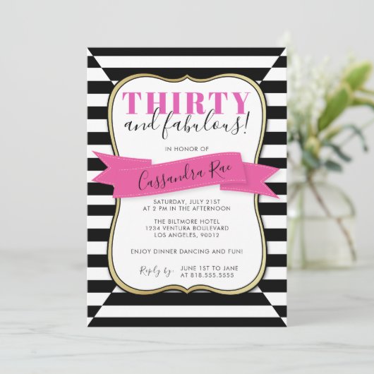 TRENTE ET FABULE | INVITATION STRICTE (Debout devant)