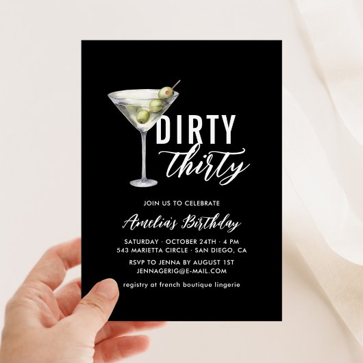 Trente-Martini 30e Invitation anniversaire