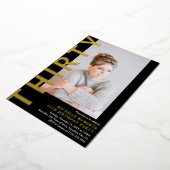 TRENTE Photo moderne 30e anniversaire Invitation d (Rotation)