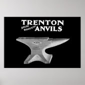 Trenton Anvil Blacksmithing Poster (Voorkant)