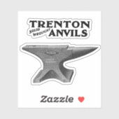  Trenton Anvil Blacksmithing Sticker (Vel)