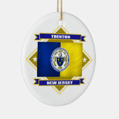 Trenton Diamond Ornament (Rechts)
