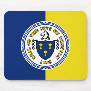 Trenton, New Jersey - Flag Mouse Mat Muismat