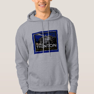 Trenton NJ Poster Hoodie