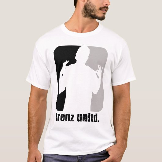 Trenz Unltd. - Zwart-grijs-wit T T-shirt (Voorkant)