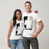 Trenz Unltd. - Zwart-grijs-wit T T-shirt (Unisex)