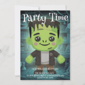 Très adorable Frankenstein Invitation (Devant)