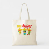 Tres amigos cinco de mayo tequila grappige wodka P Tote Bag (Achterkant)