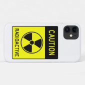 TRÈS AMUSANT CAUTION RADIOACTIVE coque iphone SIGN (Dos (Horizontal))