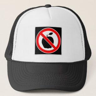 Très amusant NO APPLE SIGNE Casquette